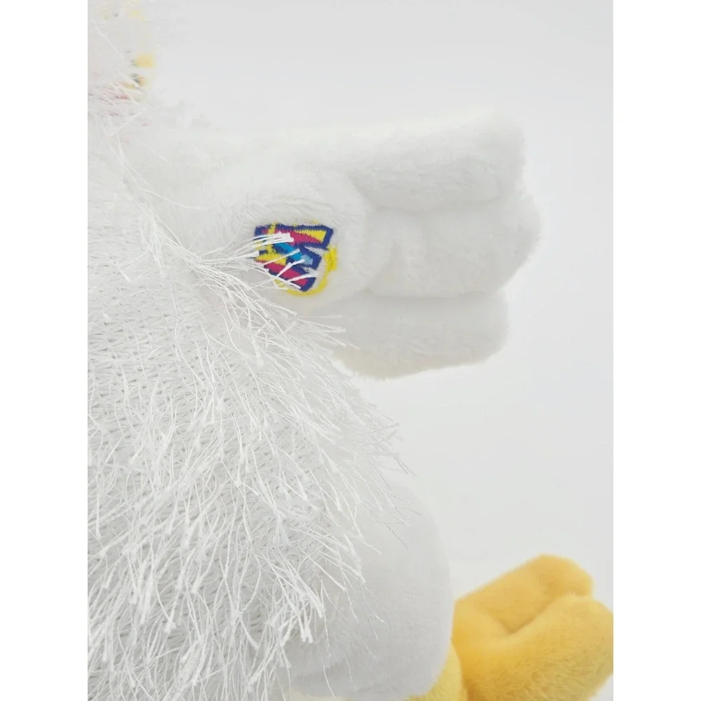 Ganz Webkinz Chicken Plush White Shaggy Bird Stuffed Animal HM007 NO CODE